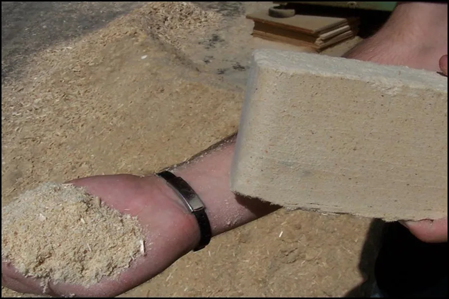 Применение древесной муки в Выборге