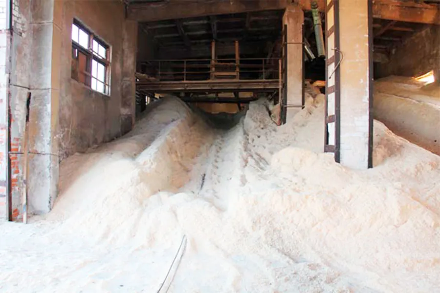 Производство древесной муки в Выборге